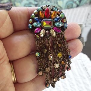 NWOT Supersweet and colorful floral brooch